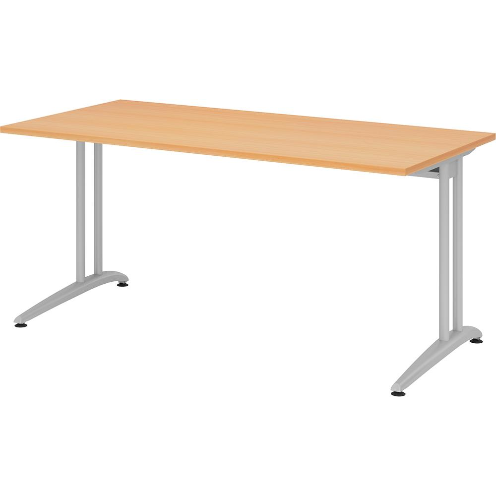 Schreibtisch, Serie B Buche 1600x800 mm