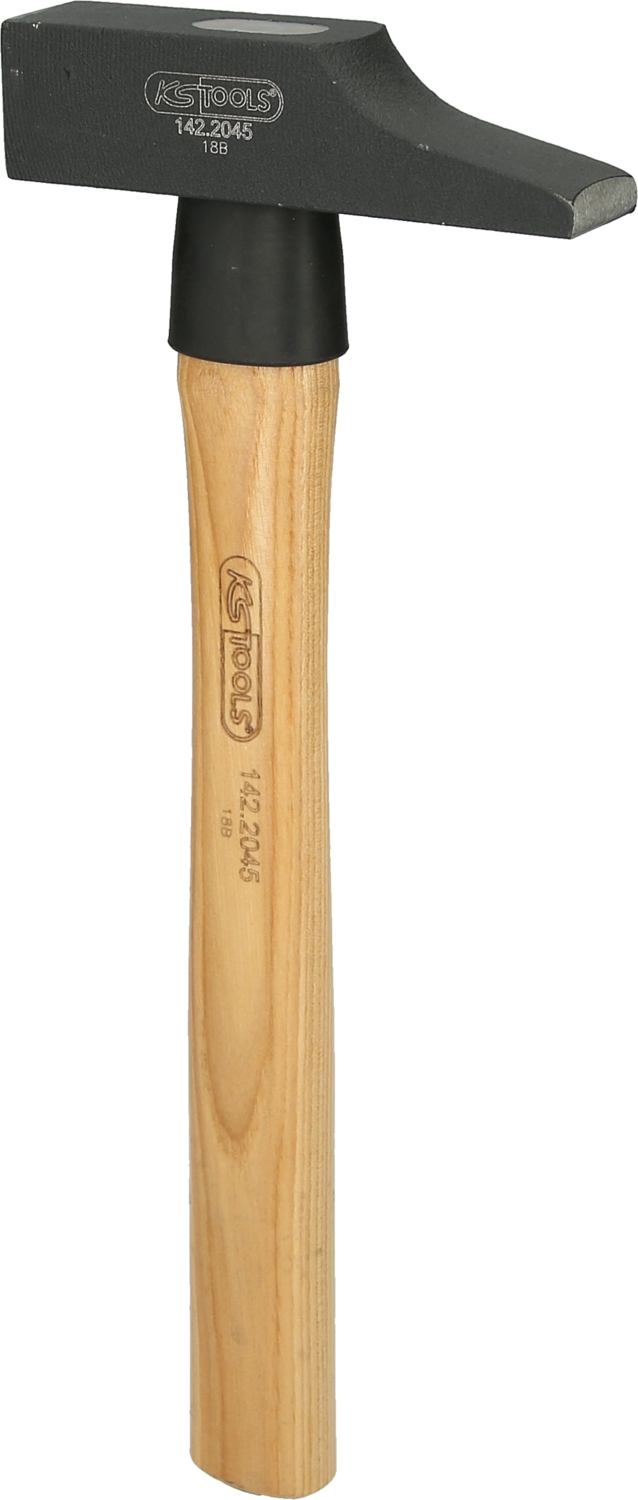 KSTOOLS Schreinerhammer, Hickory-Stiel, französische Form, 500g