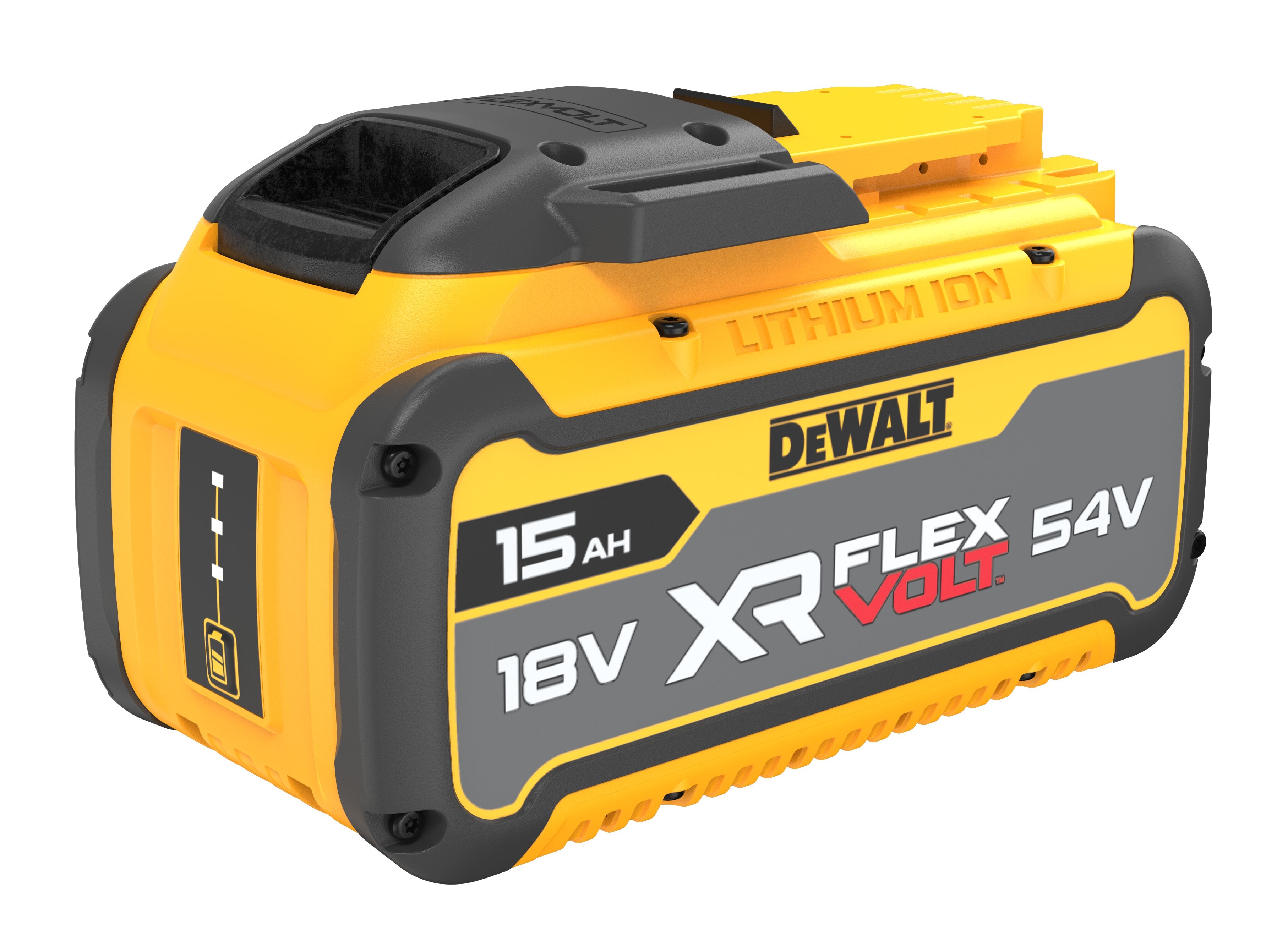 Dewalt DCB549-XJ,  Flexvolt Akku mit 270 Wh / max. 15 Ah, 54 / 18 Volt Li-Ion Akku mit 270 Wh bzw. mit bis zu 15 Ah