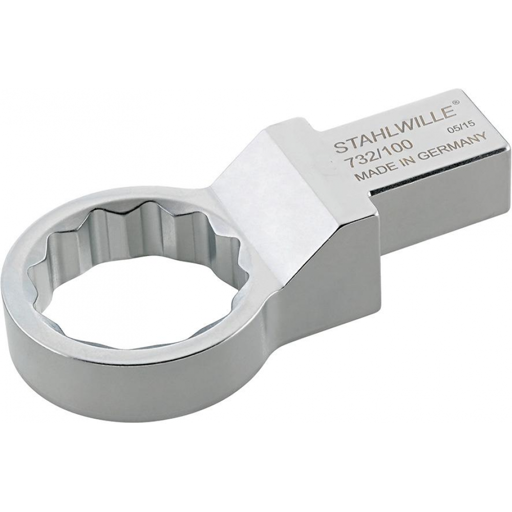 Einsteck-Ringschlüssel 60mm 22x28mm Stahlwille