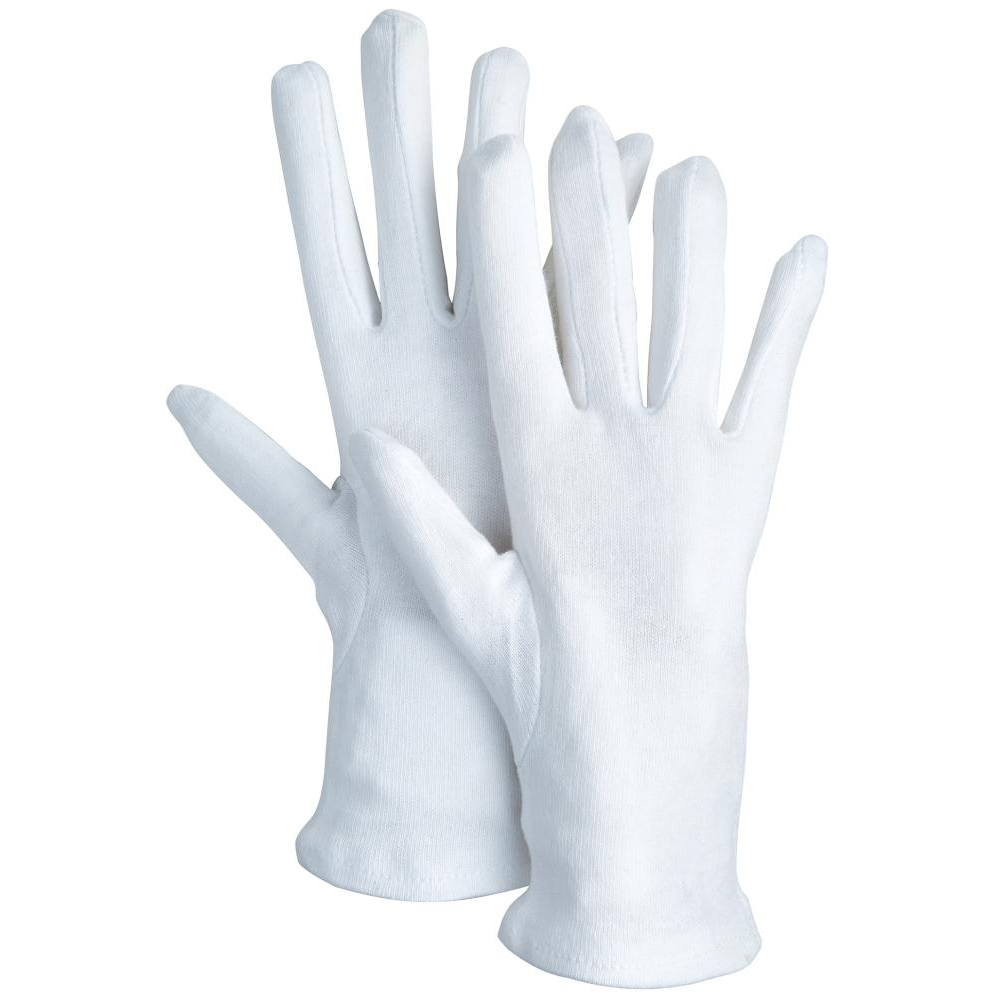 Baumwolltrikot-Handschuh Nr. 3203 Arbeitshandschuh 5-Finger BW-Trikot, Gr. 13