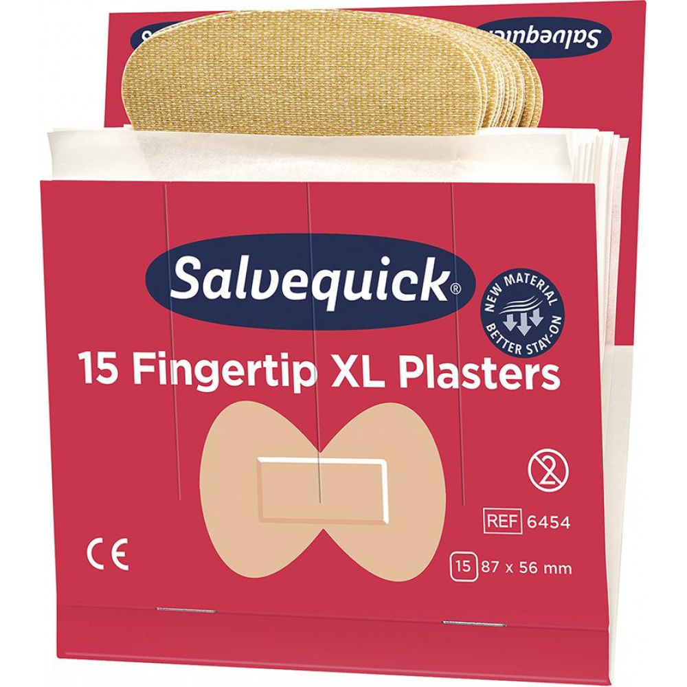 Nachfüllpackungen Salvequick 6x15PFingerspitzen extra groß