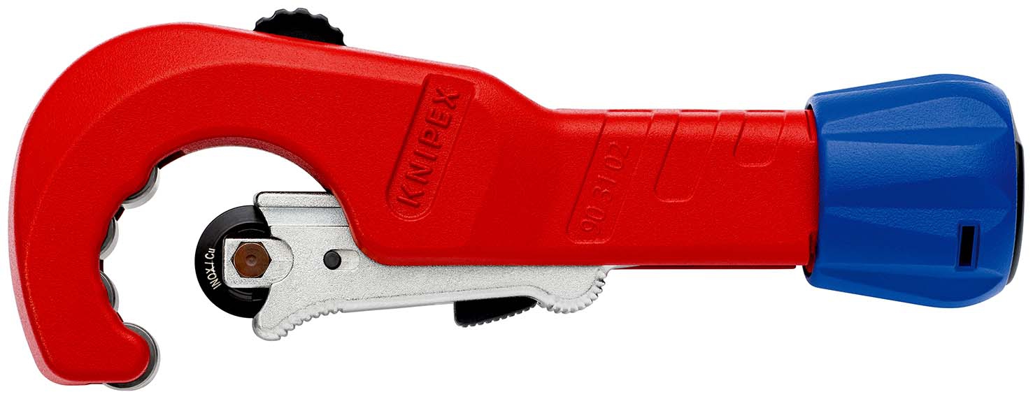 KNIPEX 90 31 02 SB TubiX® Rohrabschneider  180 mm (SB-Karte/Blister)