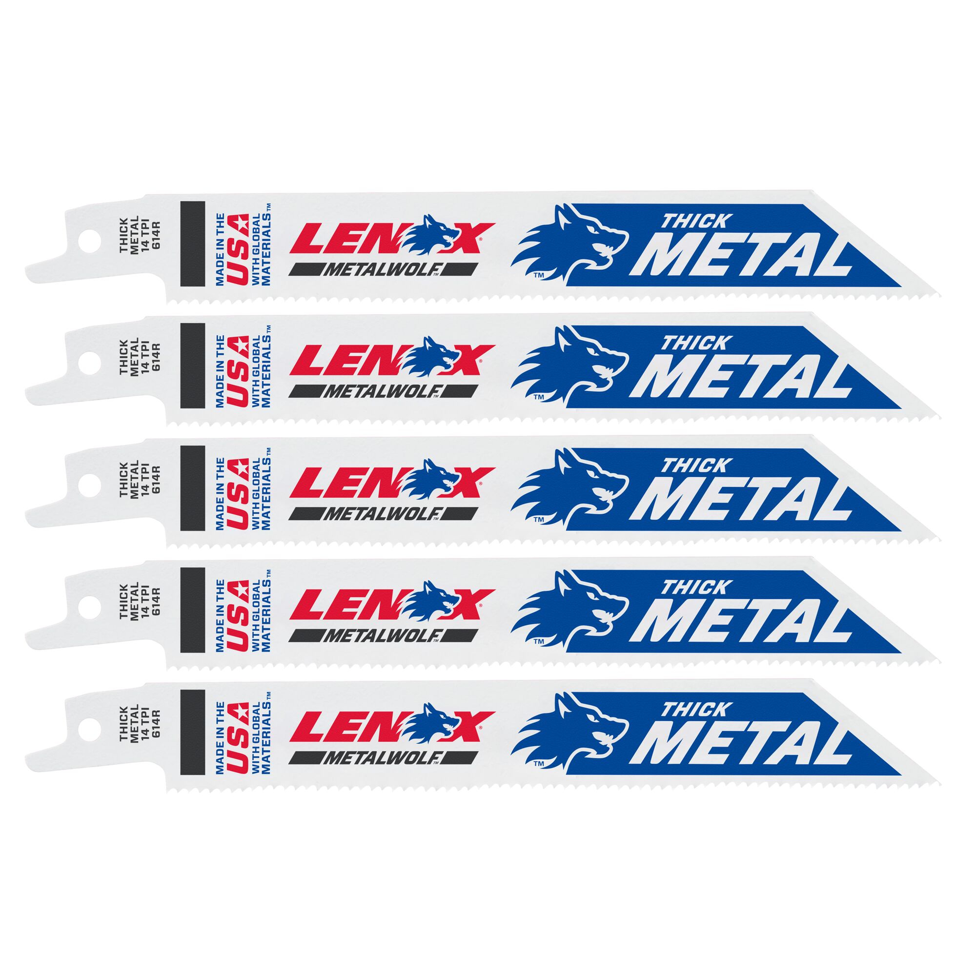 LENOX BIM-Säbelsägeblatt für Metall 152x19x0,9mm