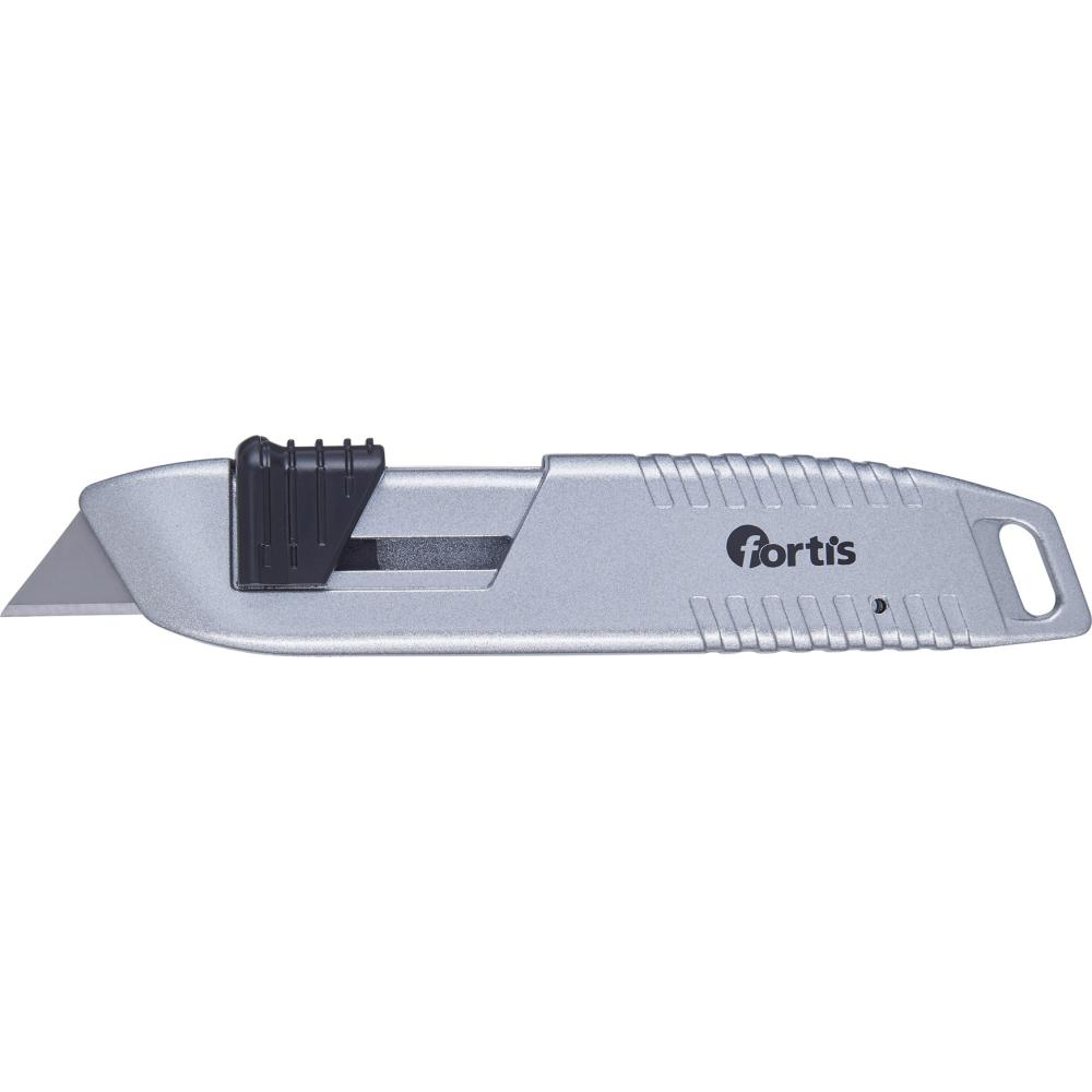 Sicherheitsmesser Alu m. 1 Trapezklinge FORTIS