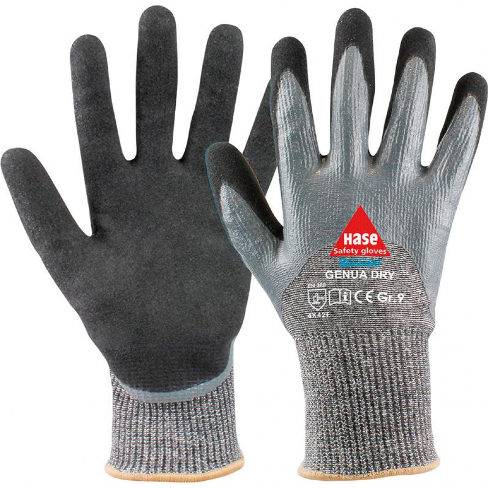 Schnittschutzhandschuh Genua Dry Nitril Gr.10