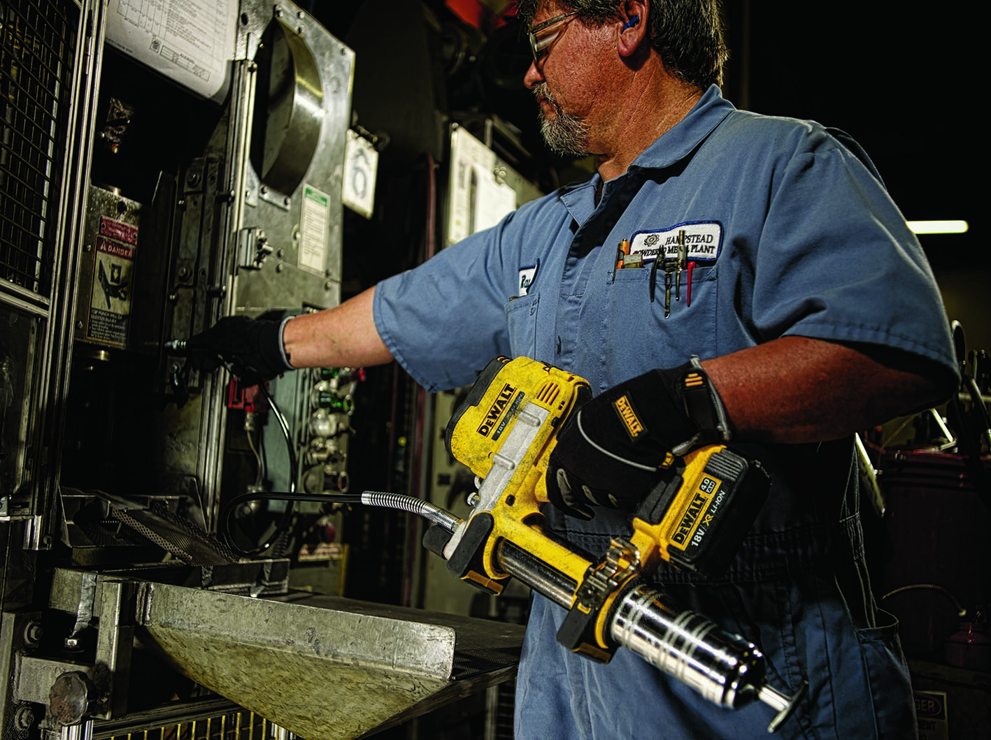 Dewalt DCGG571NK-XJ,  Akku-Fettpresse, 18 V (Basisv.), Akku-Fettpresse, Basisversion für alle 18 Volt XR- und XR-Flexvolt-Akkus
