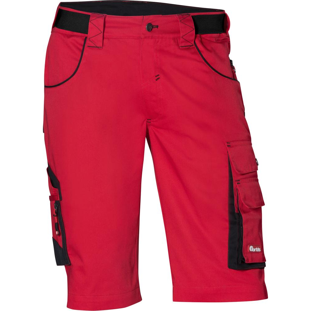 Bermuda Gr.52 rot/schwarz FORTIS Herren Gr.52
