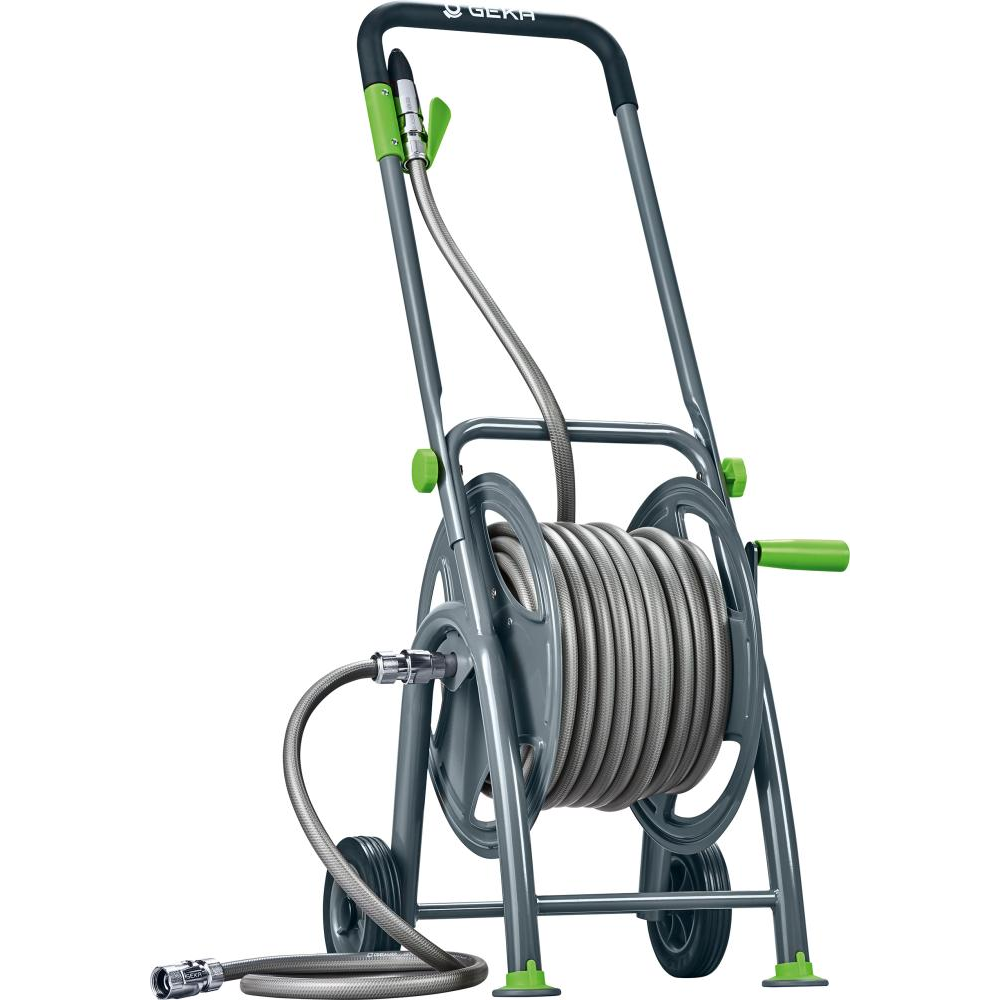 GEKA plus Schlauchwagen P25SST P25 SST 25m-PVC-Schlauch, 1/2 Zulaufschlauch", 1 5m