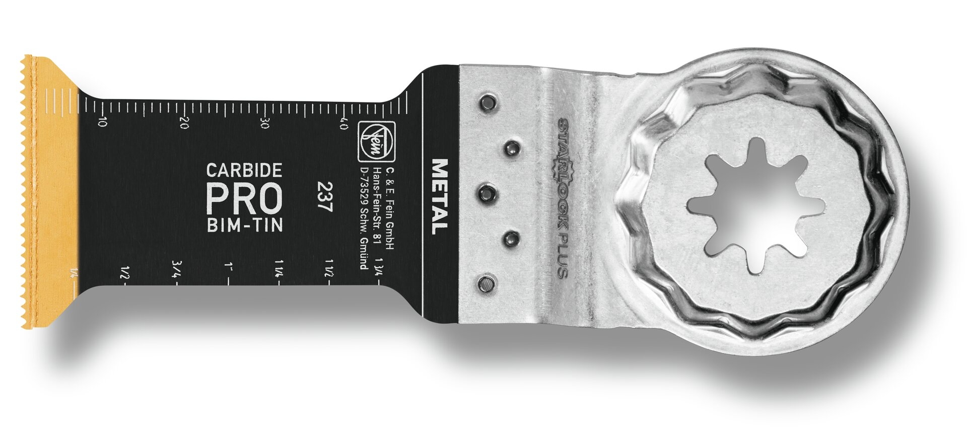 FEIN E-Cut Carbide Pro, Länge 60 mm, Breite 32 mm, VE 1 St, Aufnahme StarlockPlus 63502237210