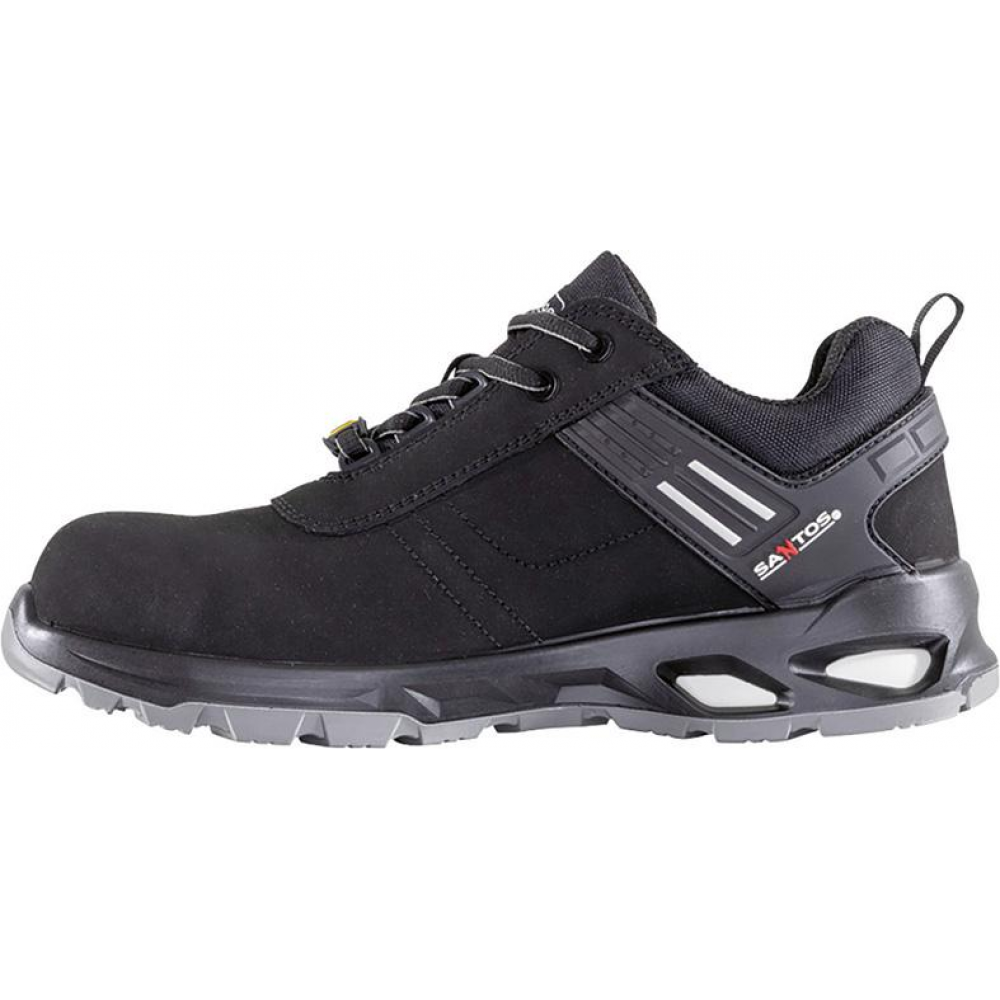 Sicherheitshalbschuh S41 Ergo Plus Lace, S3S SR ESD Halbschuh Gr 42. SANTOS
