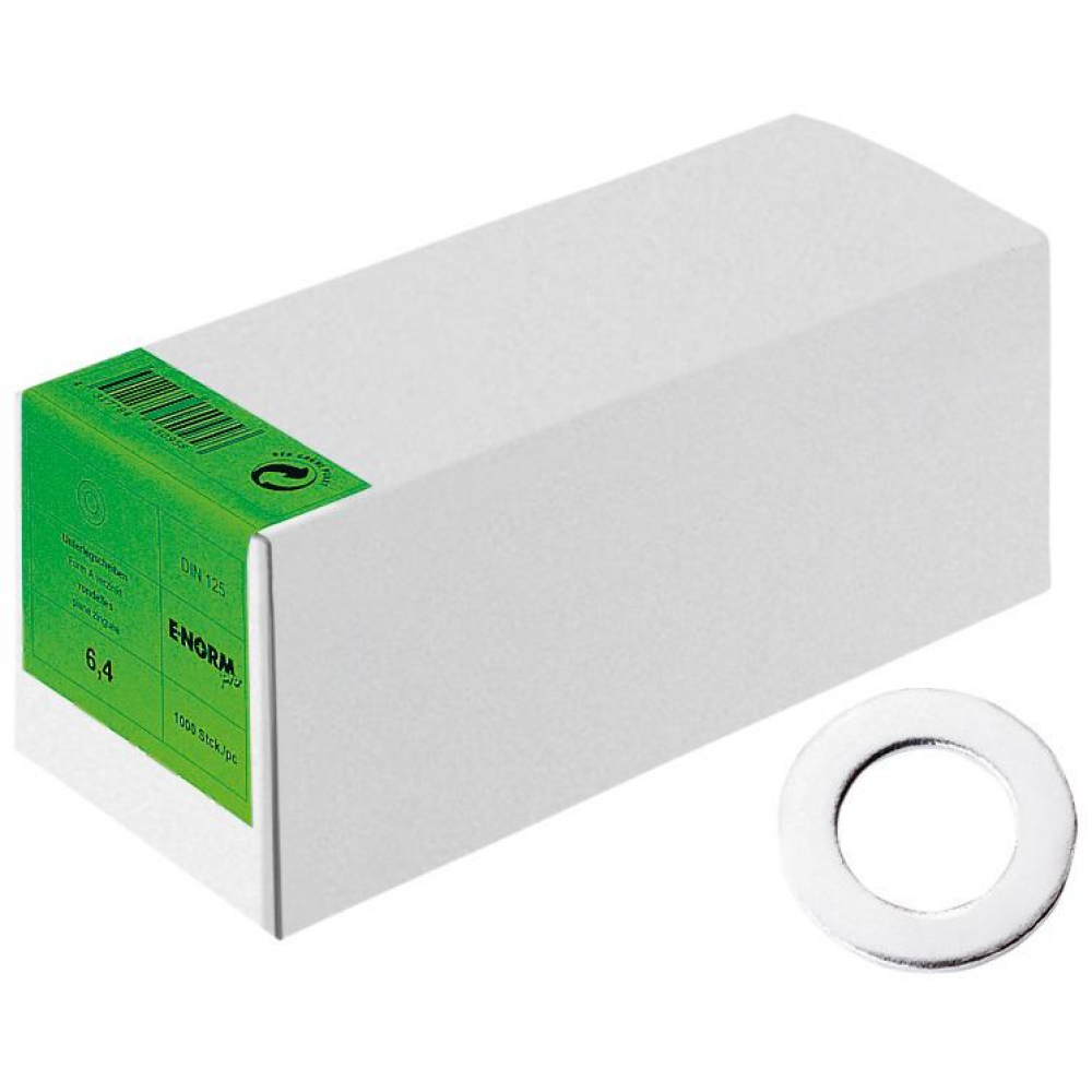 U-Scheibe 5,3 mm DIN 125 Form A Edelstahl A2 E-NORMpro HP