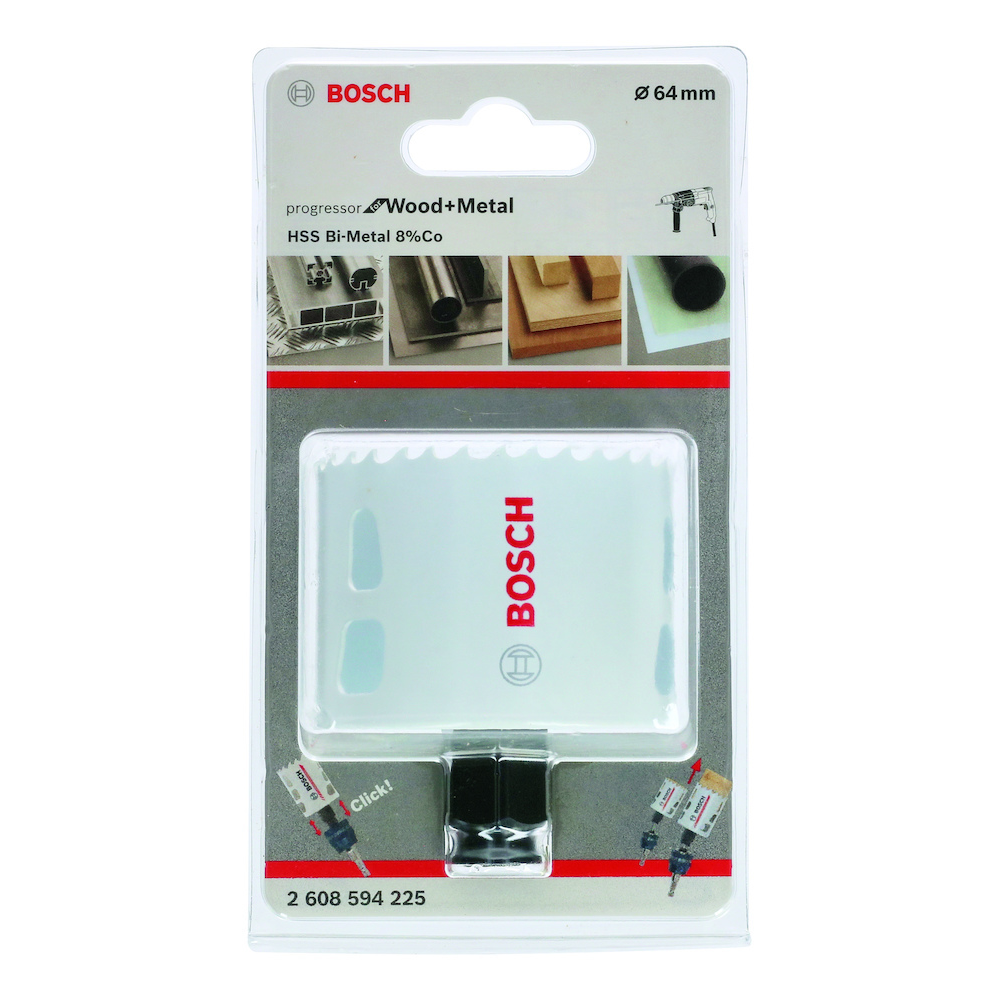 Lochsäge Power-Change Progressor Bi-Metall PC 64 mm Bosch VE  1 Stück