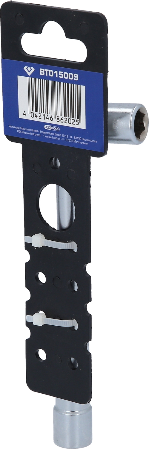 Brilliant Tools  Doppel-Steckschlüssel, gekröpft, 9 mm