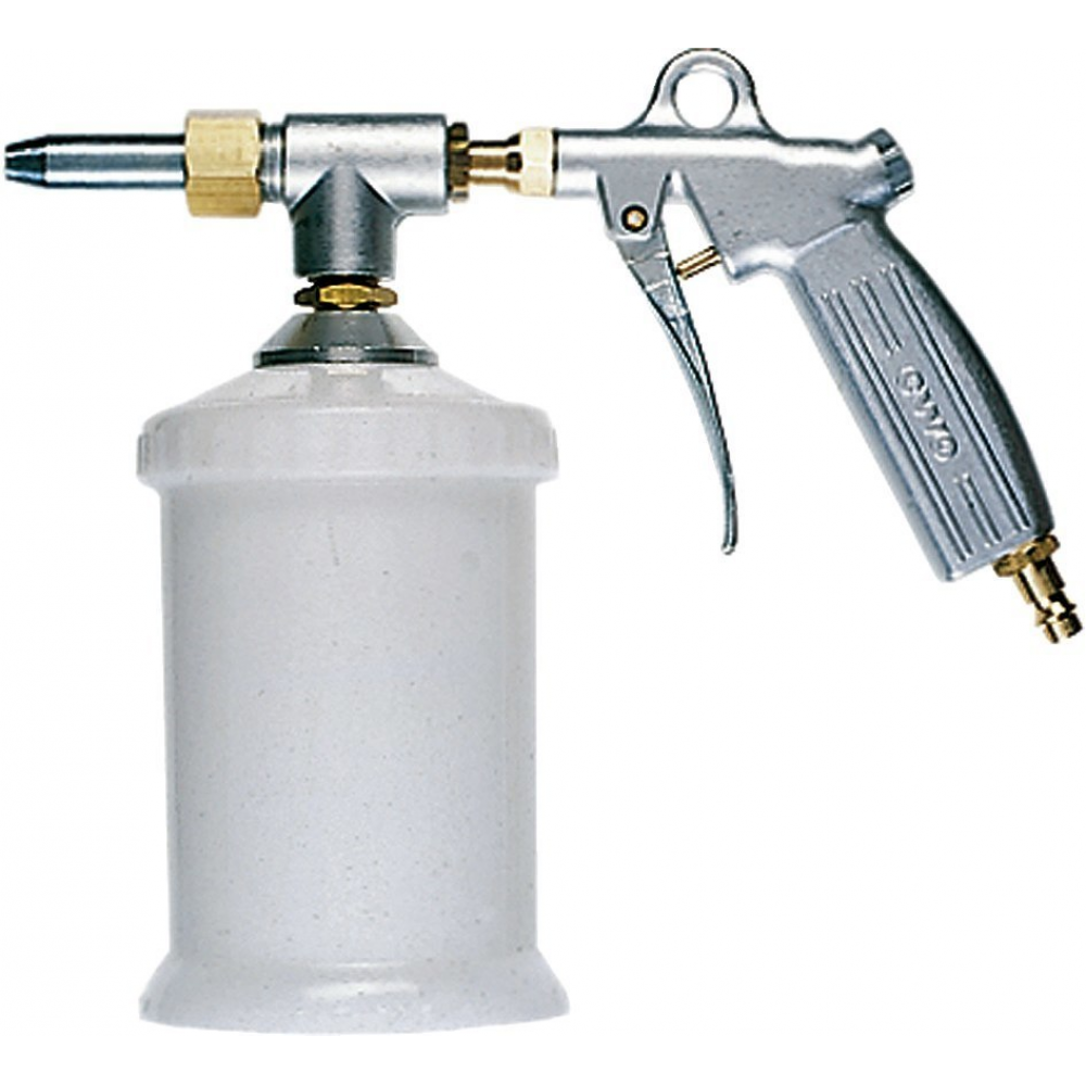 Sandstrahlpistole mit Becher und Stecker EWO