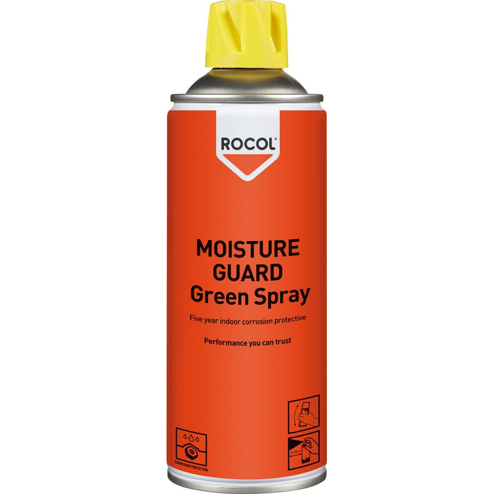 Rostschutzspray Temporär (Grün) ROCOL Korrosionsschutz 400ML Moisture Guard