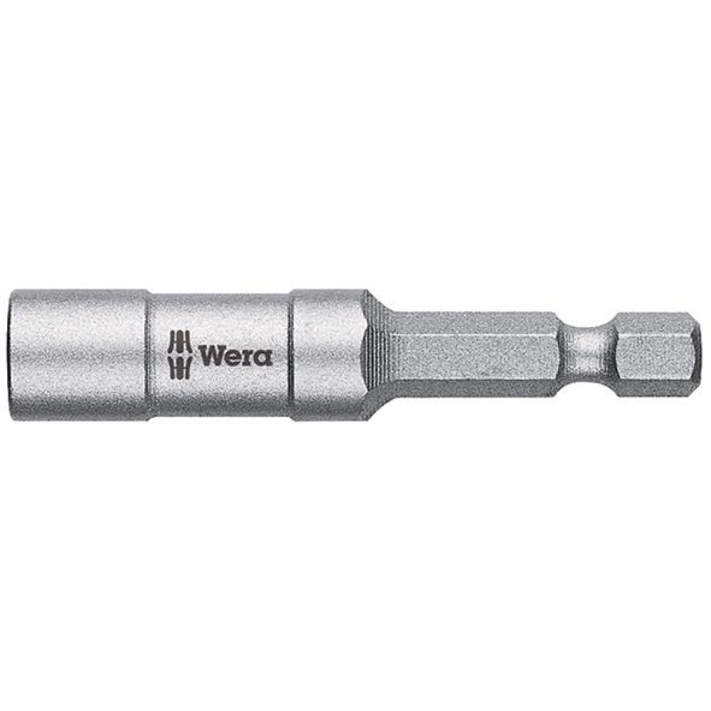 Bit-Halter, Nr. 890/4/1 Bithalter 1/4" für Bits Sprengring 50mm Wera