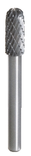 KSTOOLS HM Walzenrund-Frässtift Form C, 8mm