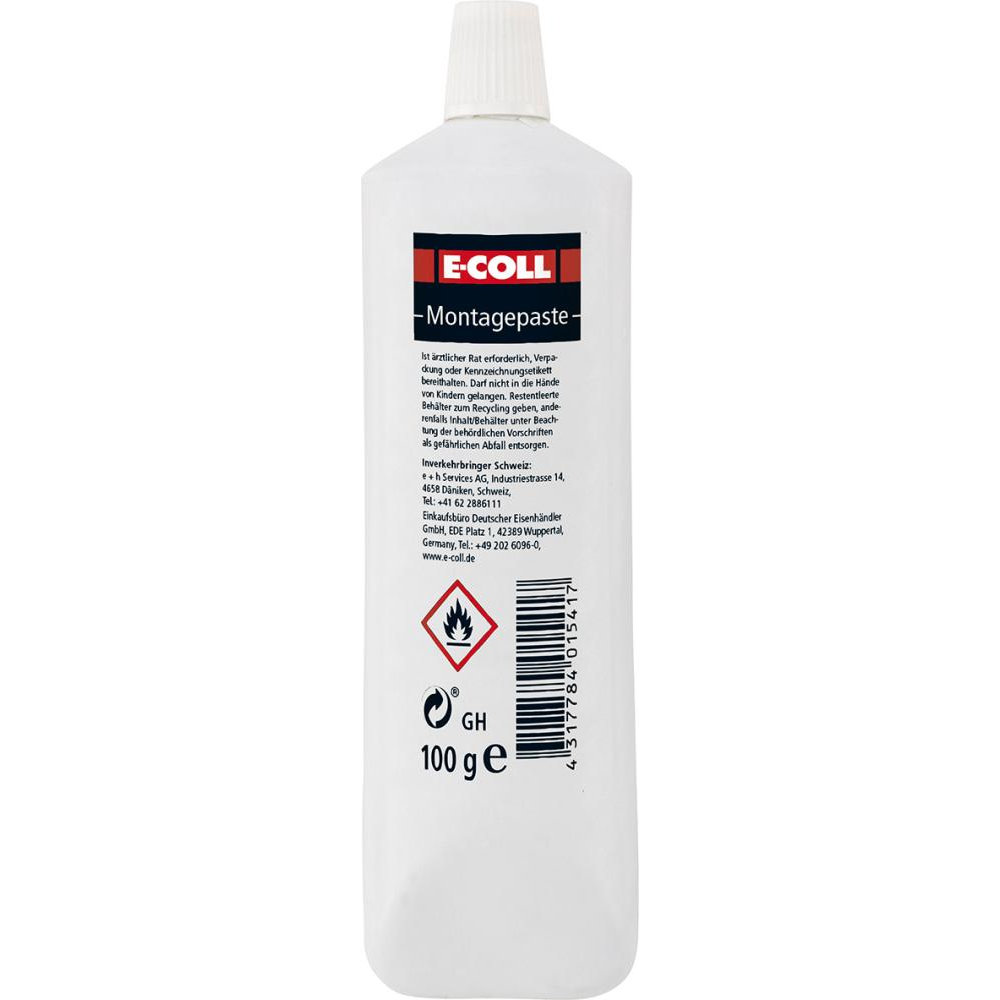 Montagepaste 100g Tube E-COLL