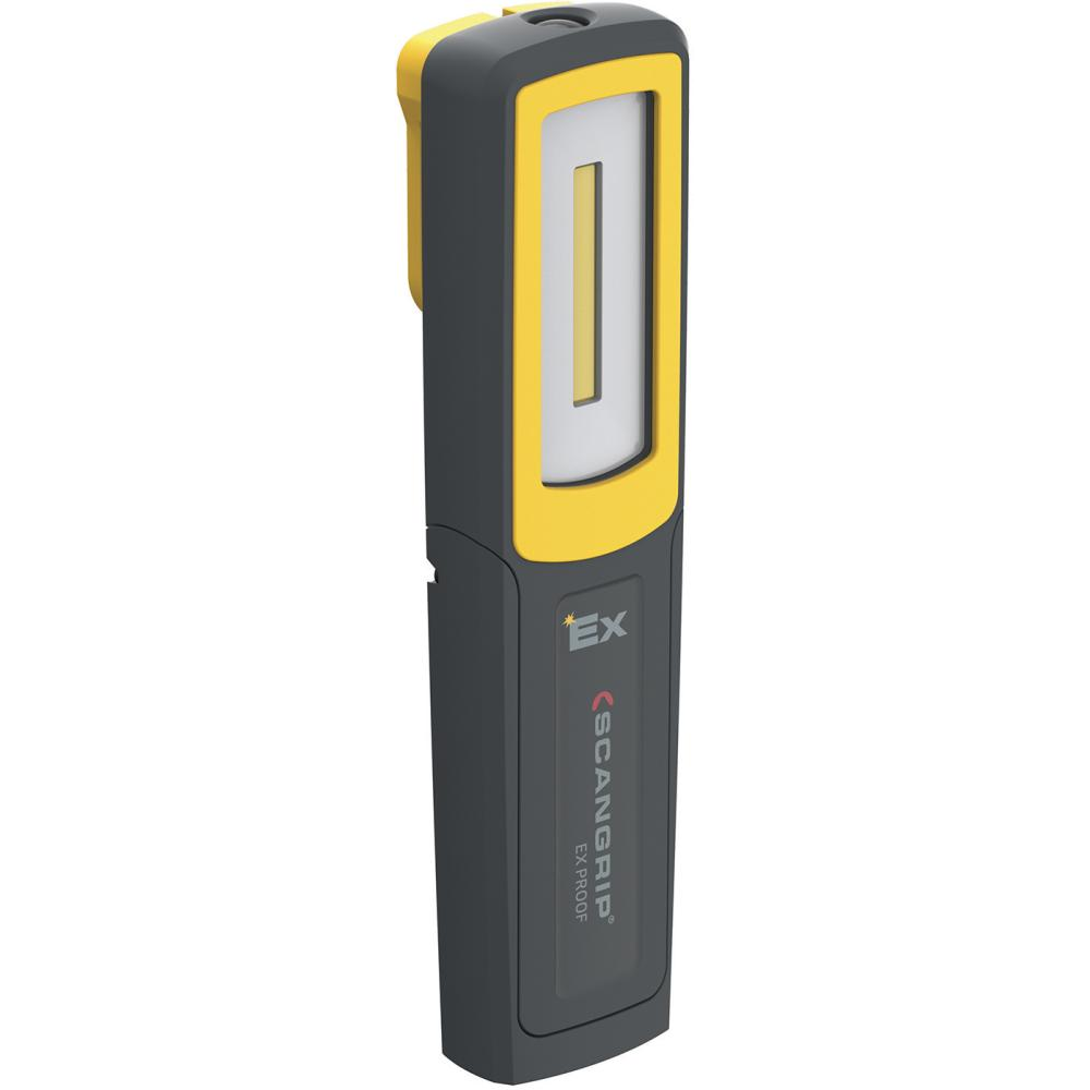 Akku-LED-Arbeitsleuchte MIDI EX, ATEX-Zone 2/22 Akku-Arbeitsleuchte 140-280Lumen SCANGRIP