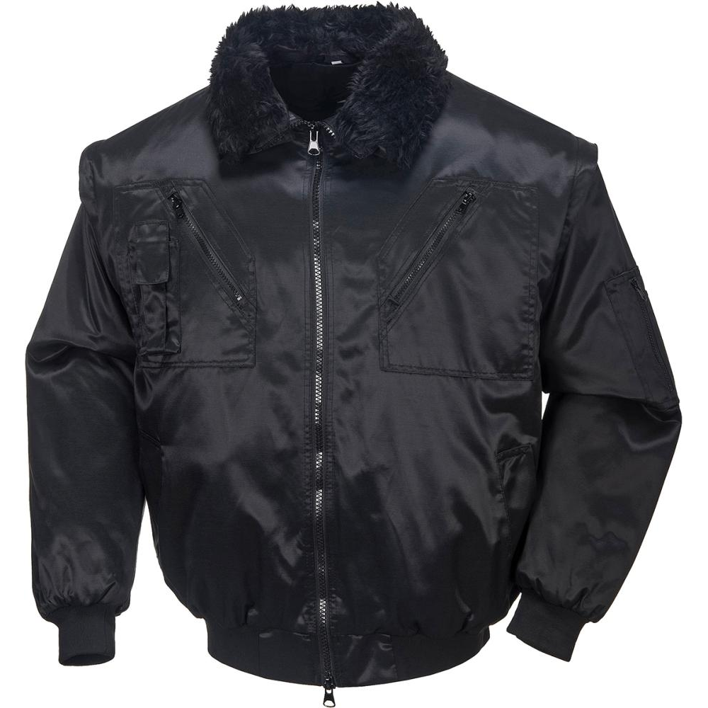 Pilotenjacke Gr. M schwarz