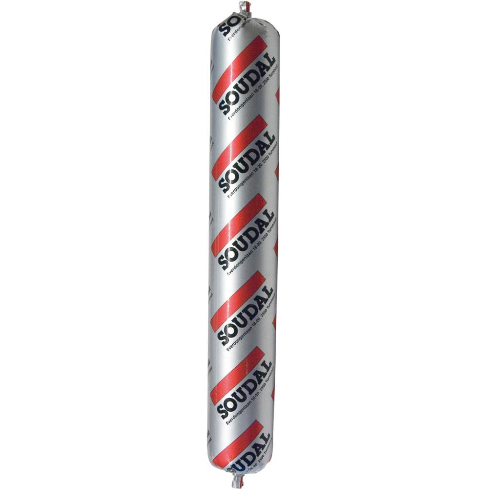 Neutralsilikon Silirub Bau N, Folienbeutel 600ml Beutel grau SOUDAL