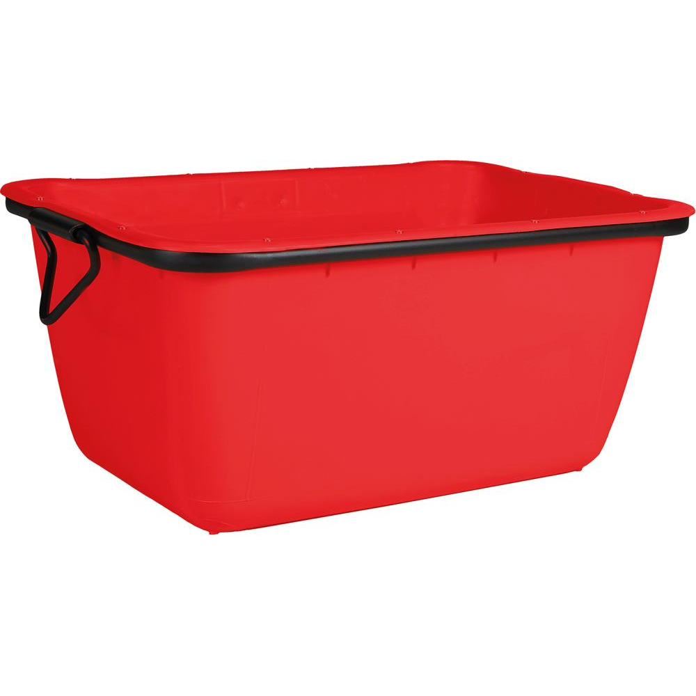 Fertigmörtelmulde Mörtelkübel 200 L, rot kranbar