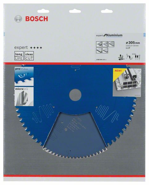 HM-Kreissägeblatt 305x2,8/2x30 96Z BoschVE à 1 StückExpert for Aluminium