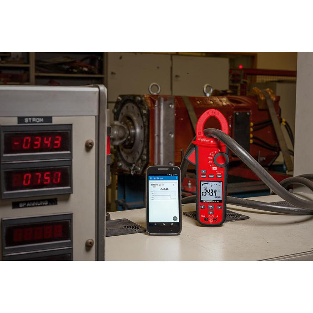Stromzangen-Multimeter CM 12 Digital-Stromzangen- Multimeter Benning