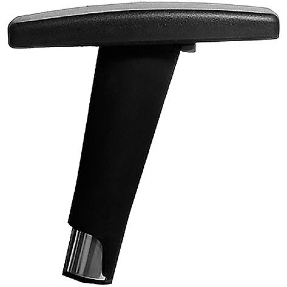 Armlehne Modell T2, OPA, chrom schwarz höhenverstellbar Paar