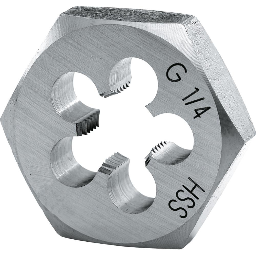 Schneideisen DIN382 HSS G 3/8" 6kt. FORUM