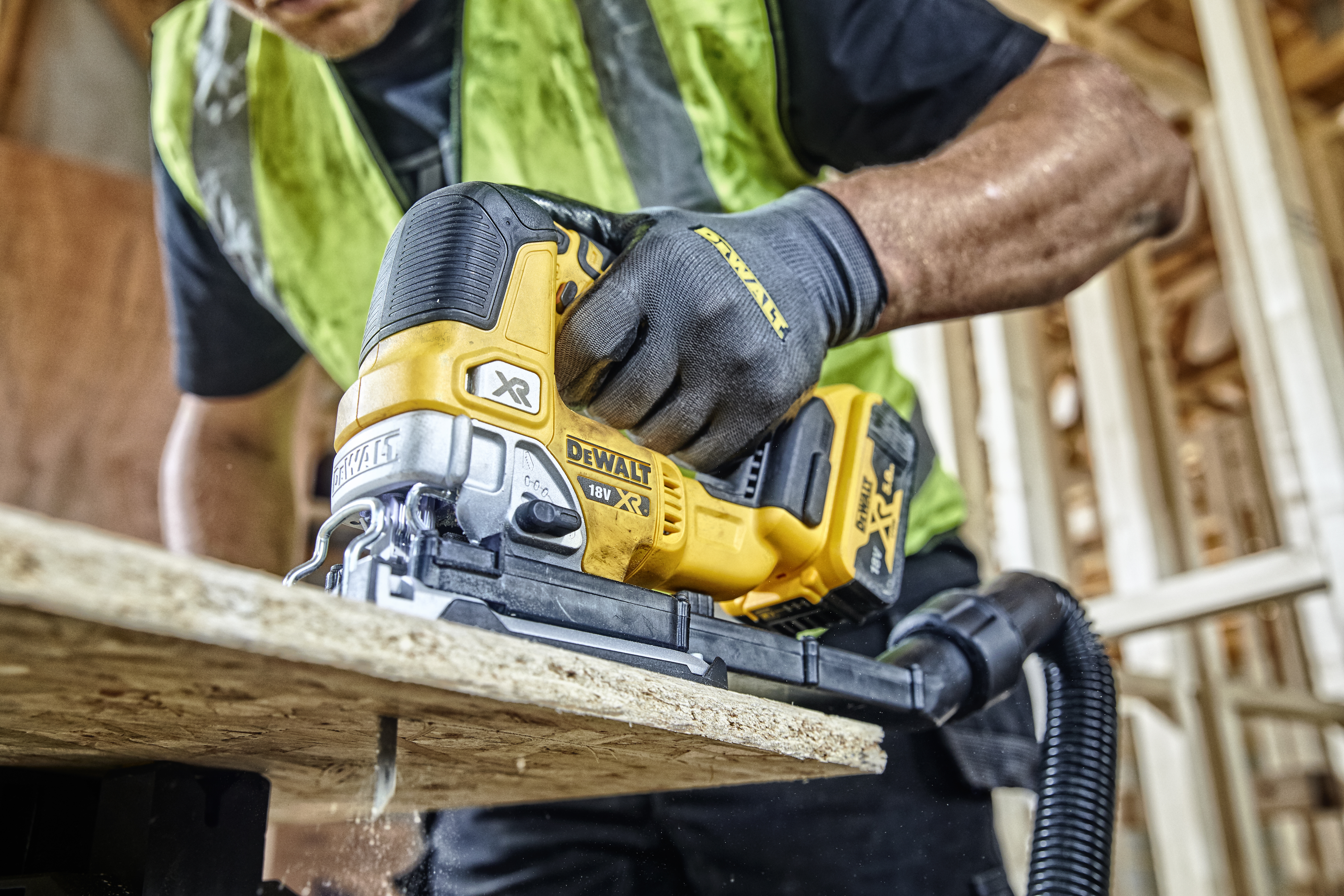 Dewalt DCS334NT-XJ,  Akku-Pendelhub-Stichsaege, 18,0V Akku-Pendelhub-Stichsäge (bürstenlos) - Basisversion