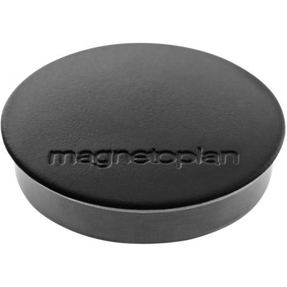 Organisationsmagnet Discofix Standard, 700 g Haftkraft Magnet D30mm VE10 schwarz