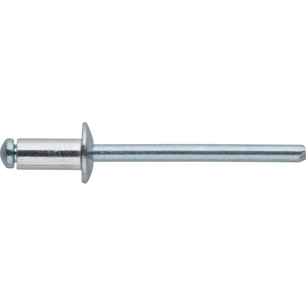 Blindniet 4 x 14 mm Standard Flachrundkopf Alu/Stahl FORTIS 100 Stück
