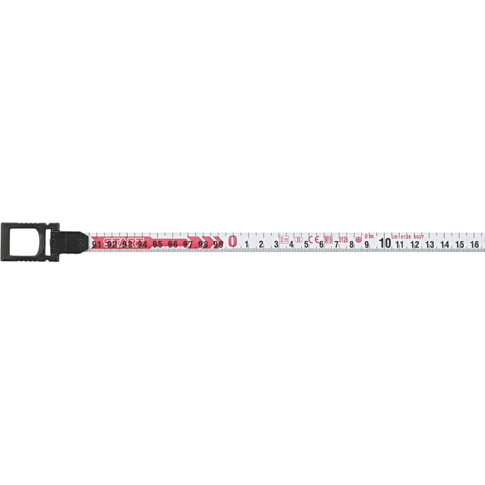 Rahmenbandmaß Stahlband 30m x 13mm FORUM