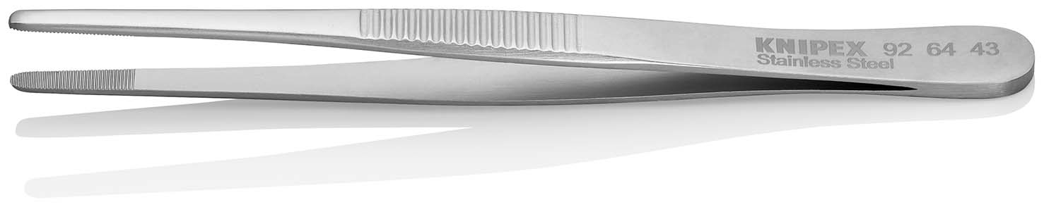 Pinzette Präzision vernickelt rund 120mm 3mmKNIPEX