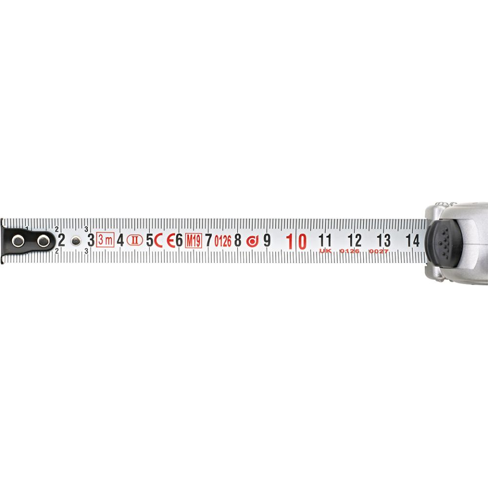 Taschenbandmaß Stahlband 3m x 16mm FORUM