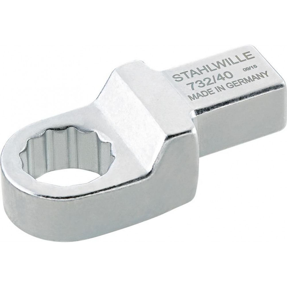 Einsteck-Ringschlüssel 24mm 14x18mm Stahlwille