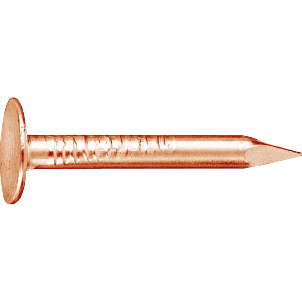 Dachpappstift Schieferstift 2,8x30 mm DIN 1160 Kupfer E-NORMpro Paket 2,5 kg