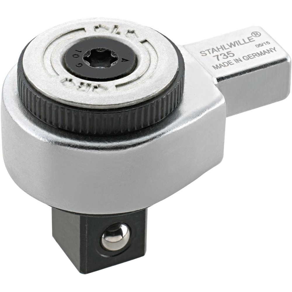 Einsteck-Umschaltknarre, feinverzahnt 1/2 14x18mm" 60 Zähne Stahlwille