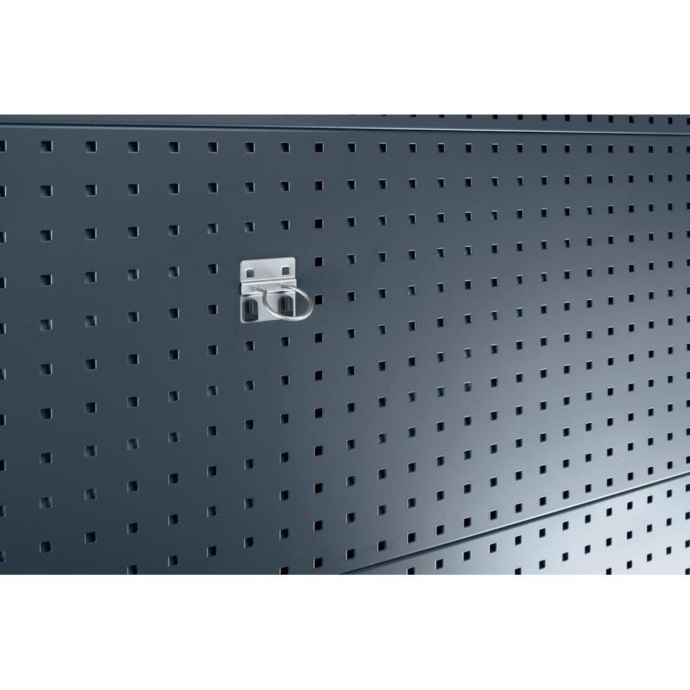 Rundhalter, mit breiter Grundplatte D 60 mm für Lochplatten