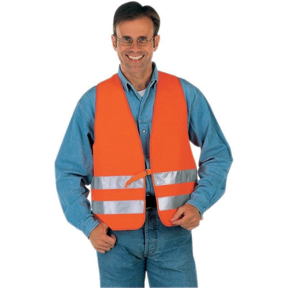 Warnwesten Warnweste, PES, Einheitsgröße, orange