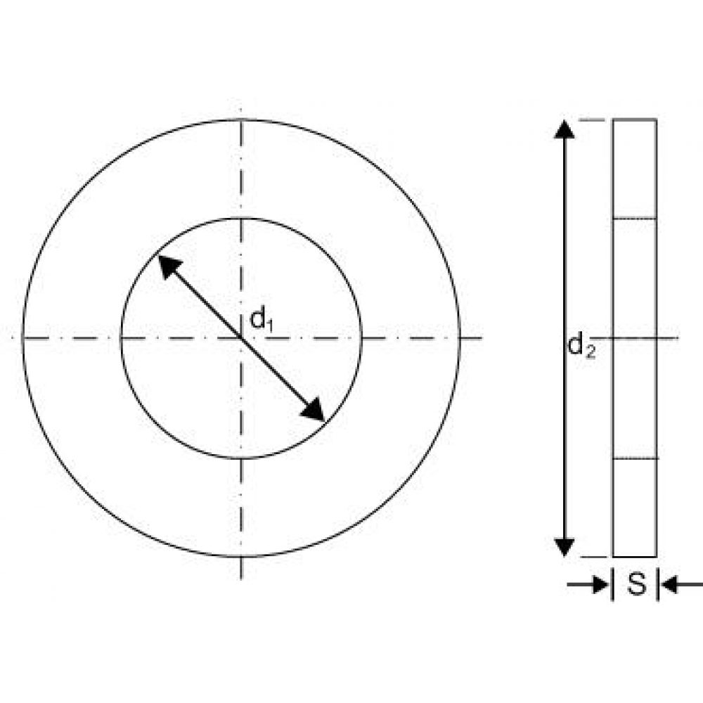 Scheibe 13,5x24x8 mm DIN 7989 Form C 100HV Stahlbau feuerverzinkt DIN 7989-1 ST tZn Pk C HP REYHER