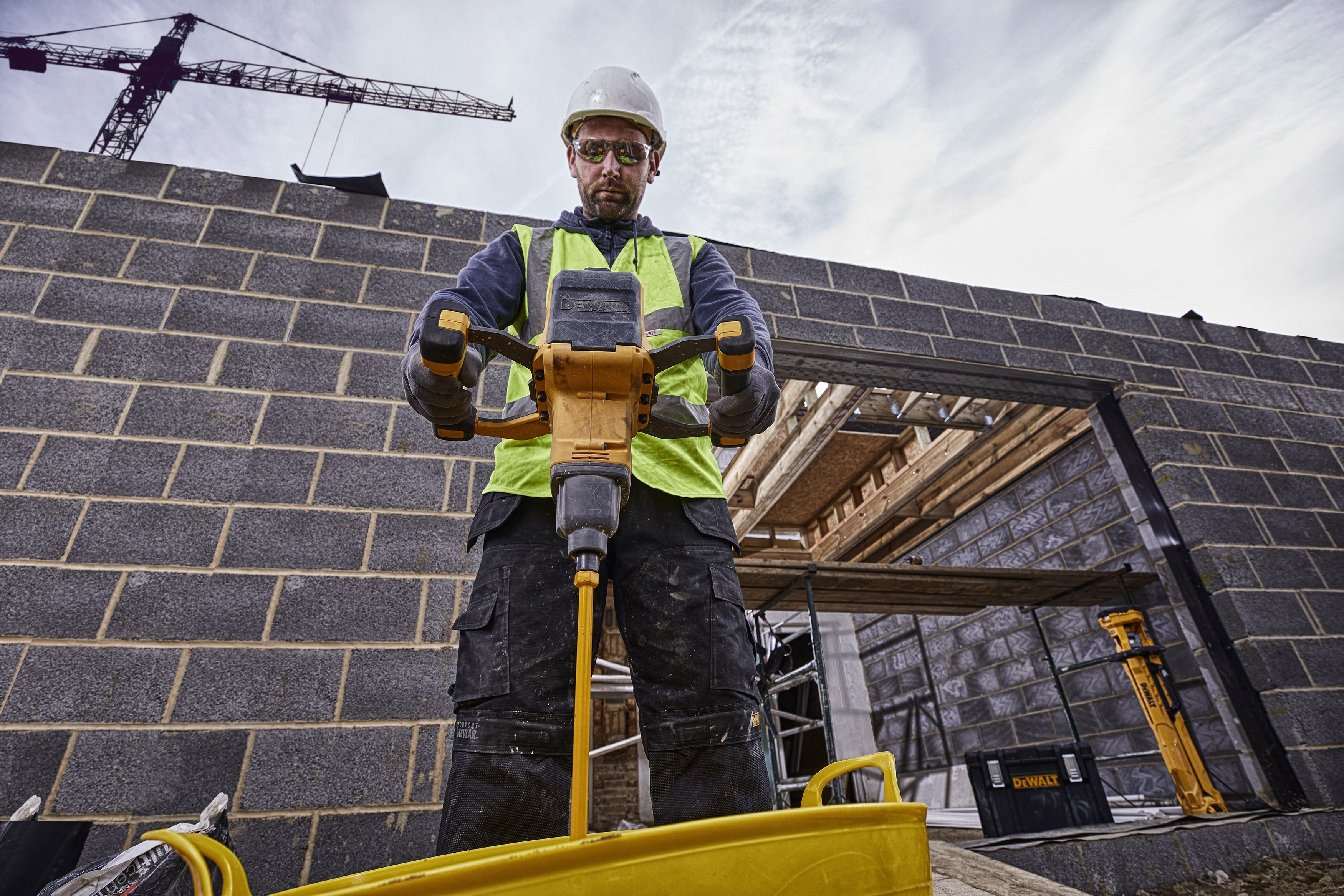 Dewalt DCD240N-XJ,  Akku-Rührwerk, 54 Volt, 54 Volt Akku-Rührwerk (bürstenlos) - Basisversion