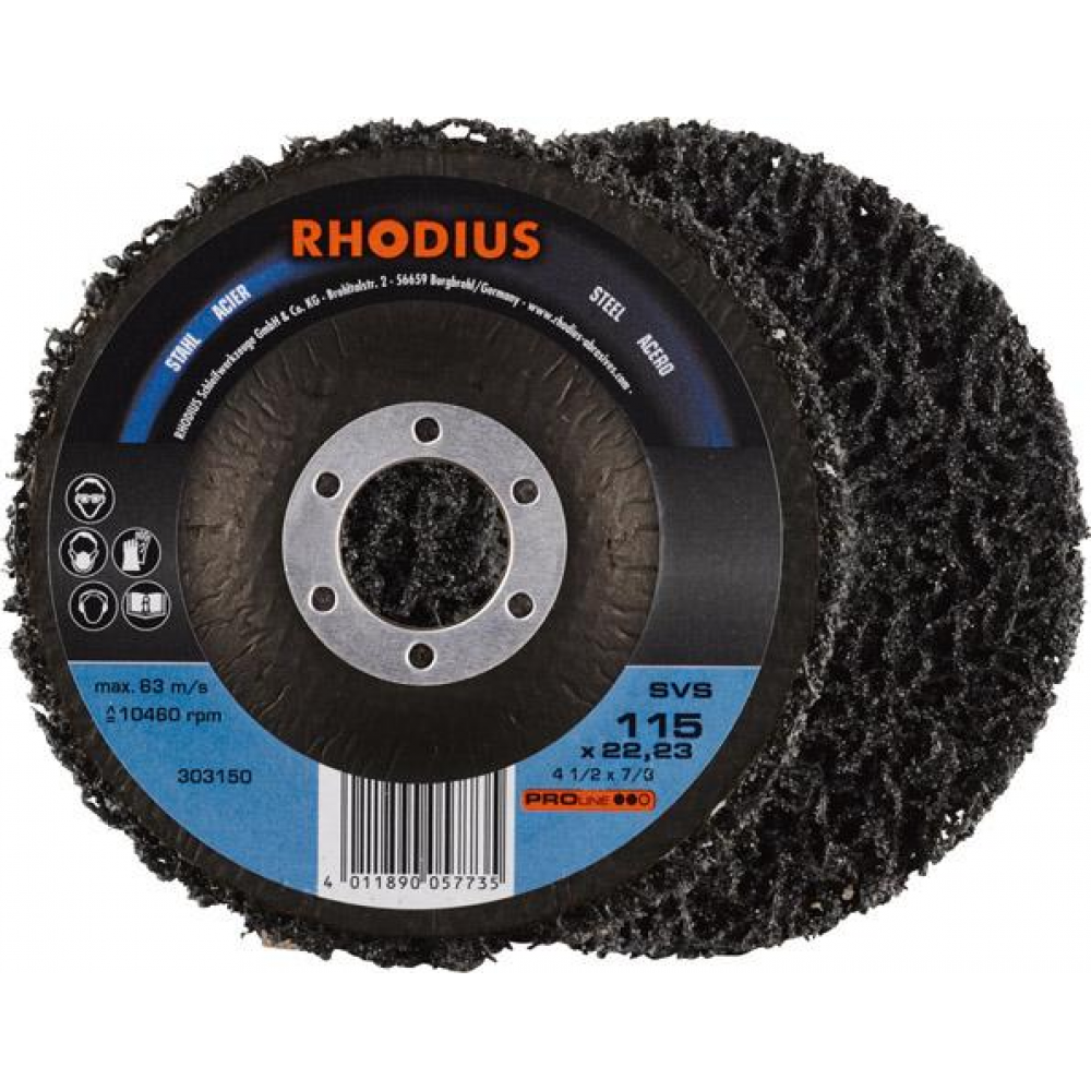 Grobreinigungsscheibe SVS SVS115 x 22,23mm Rhodius