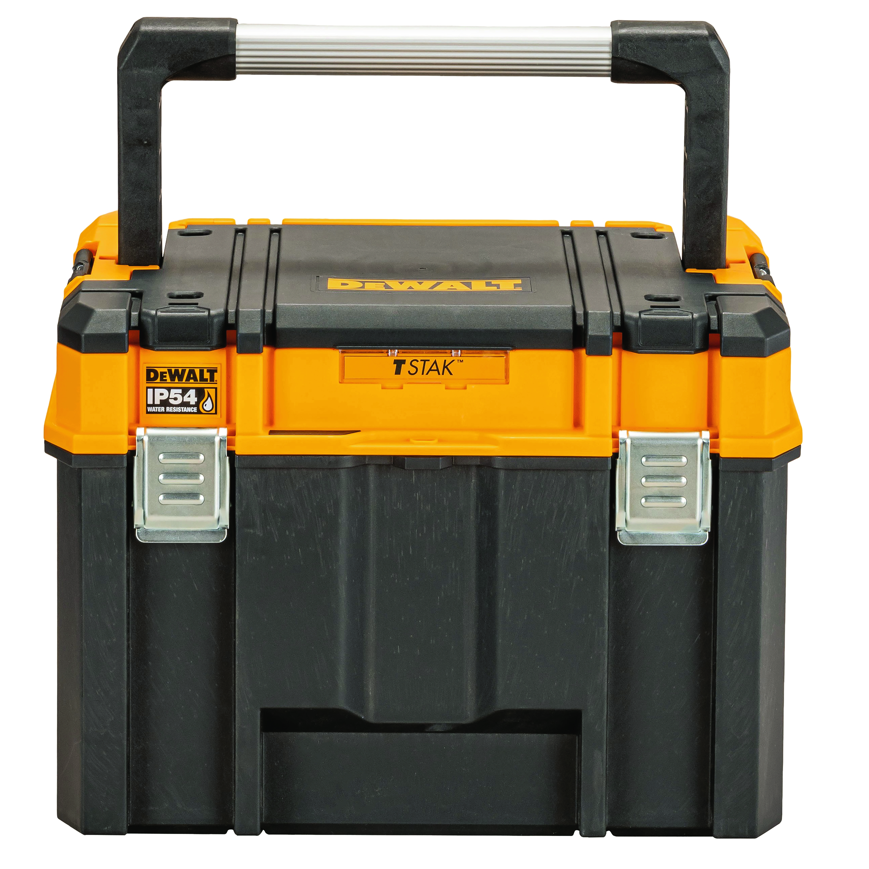 Dewalt DWST83343-1,  TSTAK VII Tiefe Werkzeugbox IP54, TSTAK VII Tiefe Werkzeugbox mit IP54 Schutz für große Maschinen und Zubehör (44l Volumen)
