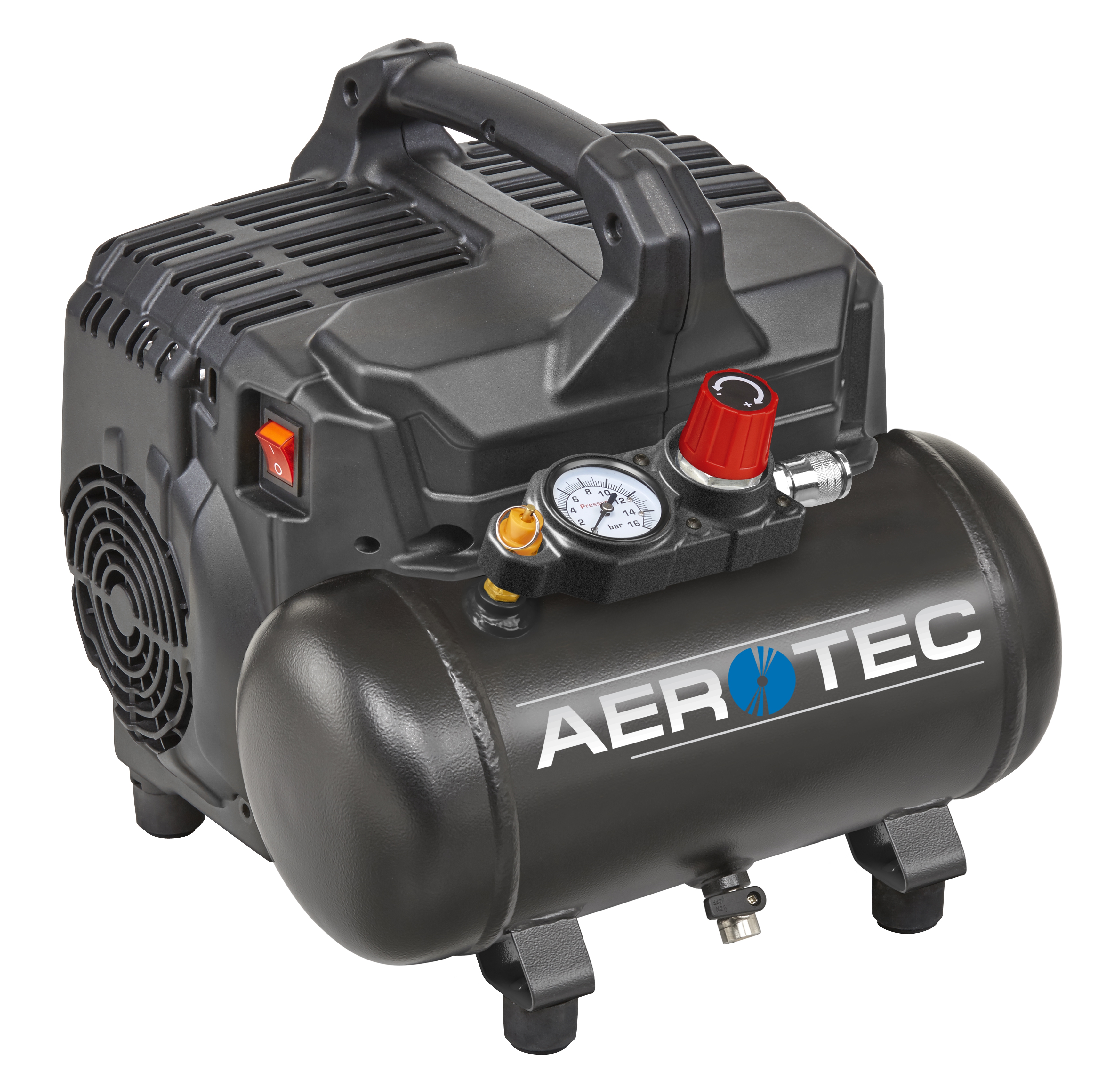 AeroTec  SUPERSIL 6 .  Der geräuscharme Kompressoreignet sich bestens für den Inneneinsatz!