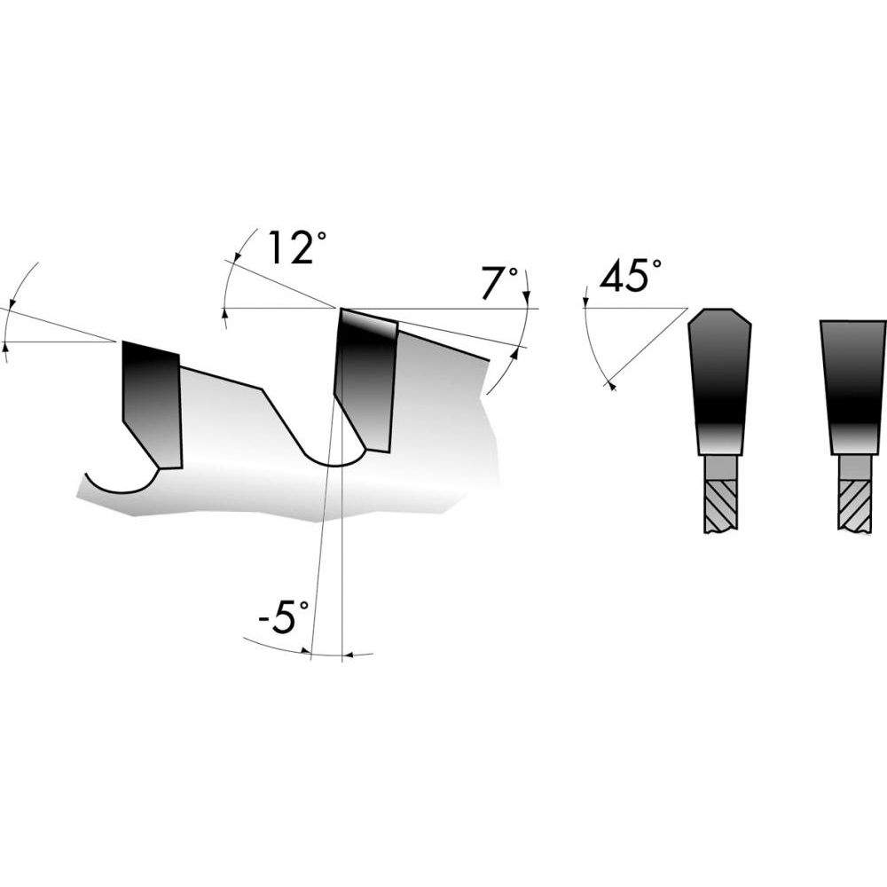 Kreissägeblatt HW-NE-neg.250x3,4x30-60Z FORUM