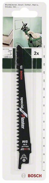 Bosch Säbelsägeblatt BIM, S 628 DF Special for Plaster, 2 Stk.