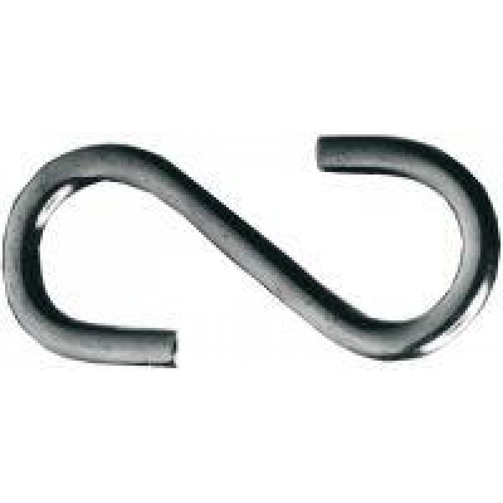 Not-S-Haken 3,8mm Edelstahl 1.4301